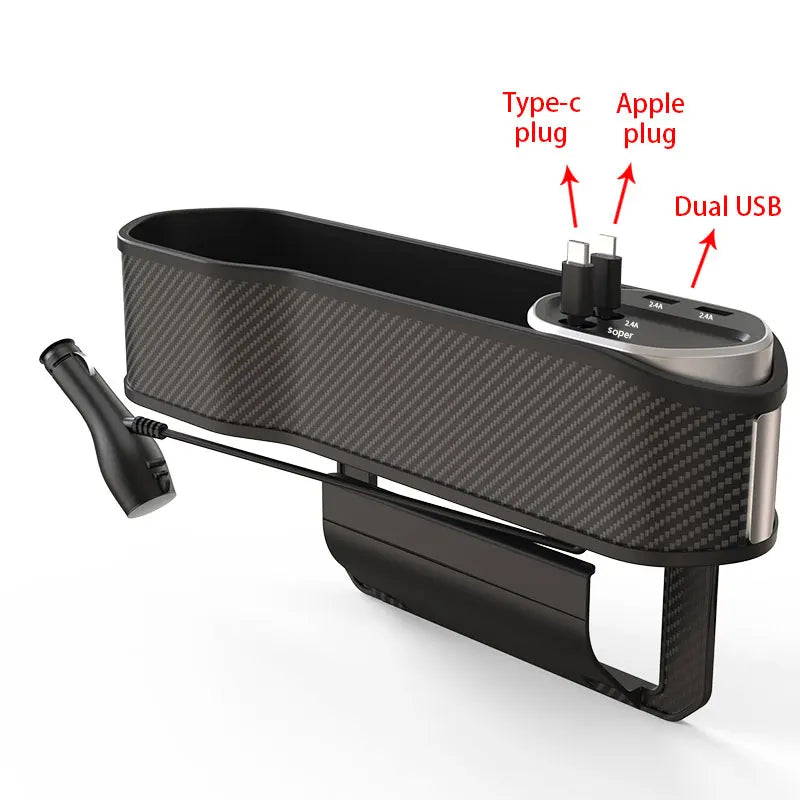 CAR-GAP ORGANIZER & CHARGER