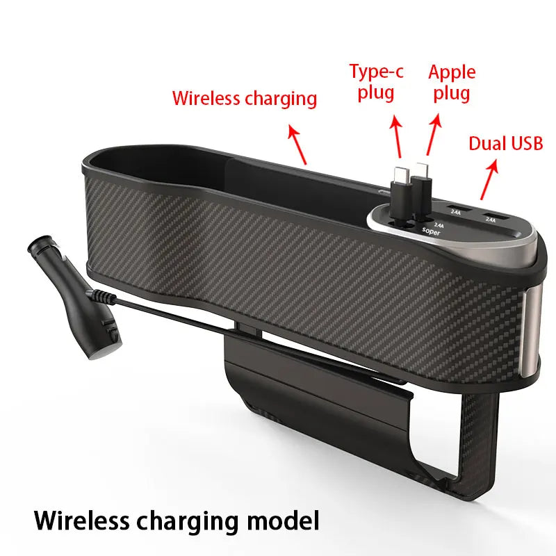 CAR-GAP ORGANIZER & CHARGER